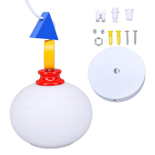 Lámpara colgante de estilo nórdico y crema francés con triple tono de luz Naroote