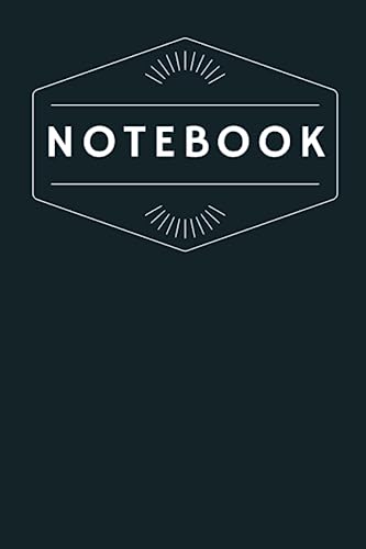  Notebook: Simple Retro Styled Lined Notebook