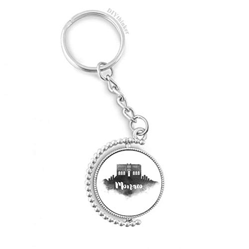 Key Ring Chain rotatif de Monaco pour organiser vos clés de maison avec élégance