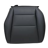 GXARTS Driver Side Bottom Microfiber Microfiber Leather Replacement Perforated Seat Cover Black Compatible with Acura TSX 2009 2010 2011 2012 2013 2014