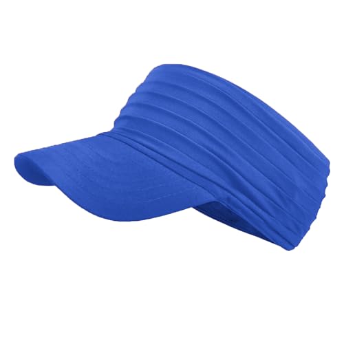 Image of Sports Sun Visor for Men Women UV Protection Lightweight Packable Stretchy Hats for Running, Tennis, Golf