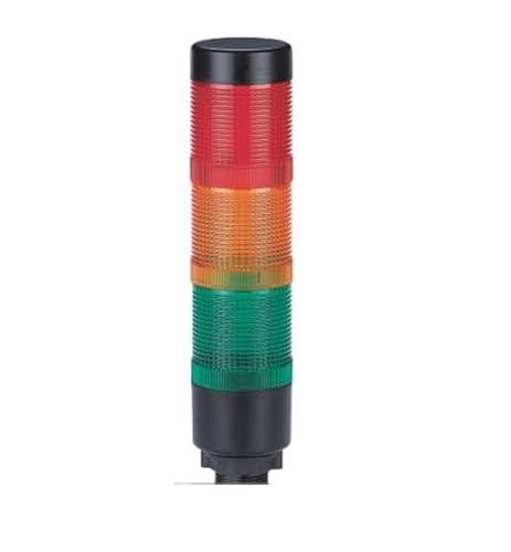 Luz de advertencia industrial de 40 mm y torre de señal indicadora LED 220V