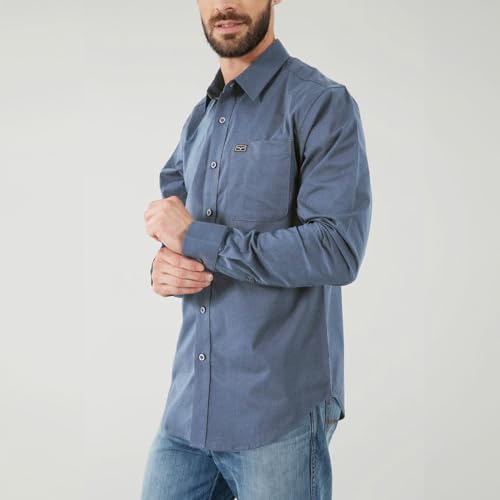 Kimes Ranch Men's Linville Casual Western Moisture-Wicking Button Front Long Sleeve Dress Shirt3