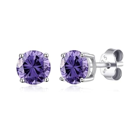 Philip Jones Amethyst Birthstone Earrings Cover
