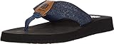 Yellow Box Women's Flip-Flop, Denim, 11 Yellow Box Women's Flip-Flop, Denim, 11