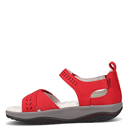 Image of Jambu Womens Sedona Cut Out Ankle Strap Casual Sandals Casual