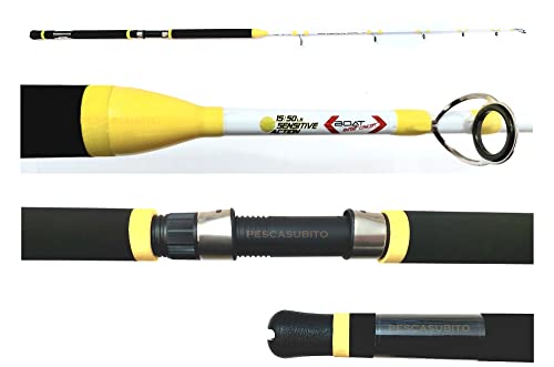 Canna Pesca Vertical Jigging Cernia con Polpo e