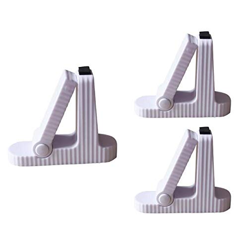 Schrankbeschläge Schlosszubehör 10 PCS Sicherheitsschrank Türgriff Schlösser Sicherheitsschloss-Straps Kinder Durable Schublade Kühlschrank Schrank Schutz (Color : 10pcs)