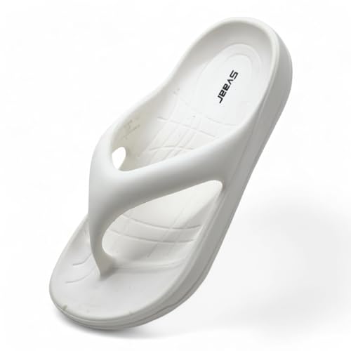 Image of SVAAR Soft EVA Slippers for Men | Stylish Anti-Skid Flip-Flops with Arch Support & Bouncy Sole | Lightweight Indoor Outdoor Comfort