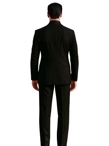 Mr Wick Ballerina Chapter 5 Keanu Reeves Inspired Men’s 3 Piece Business Black Tuxedo Suit for Men Modern Fit2