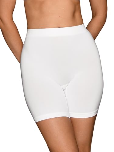 Vanity Fair womens Lightweight Smoothing Seamless Slip Short (S-3xl) Shapewear Briefs, Seamless Waistband - White, 3X-Large US