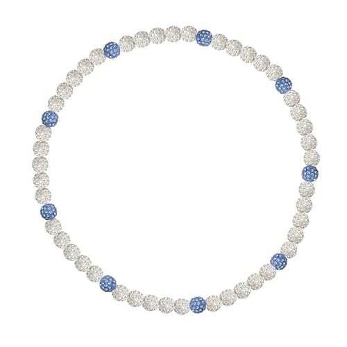 EXPHAIN Philadelphia Phils - Collar de béisbol para hombres y mujeres, inspirado en el béisbol, collar de cuentas unisex con diamantes de imitación, collar de discoteca, regalo para los amantes del