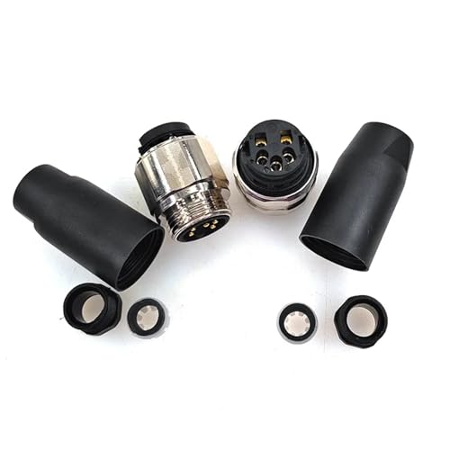 Conector M22 de 3 núcleos hembra con rosca de seguridad 7/8-16UN para cable de sensor 5