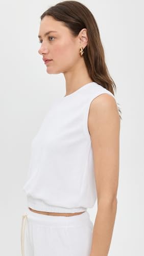 perfectwhitetee Women's Ellie Loop Terry Tank4
