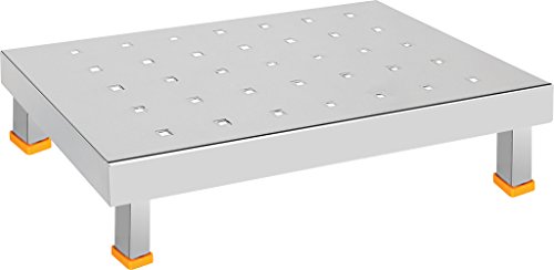 Image of Priya Stainless Steel Stool, Table for Office, Home,Furniture and Outdoor Size Small - Silver