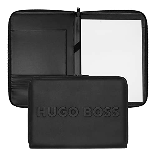 Carpeta de conferencias A4 Hugo Boss con bolígrafo para notas impecables 5