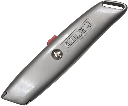 Image of ALLWAY RK4 Retractable Utility Knife with Delrin Slider and 3 Blades