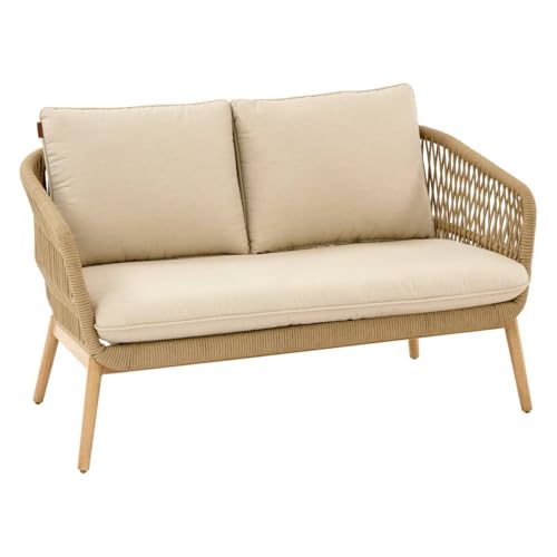 Hespéride - Canapé de Jardin Orissa 2 Places Beige