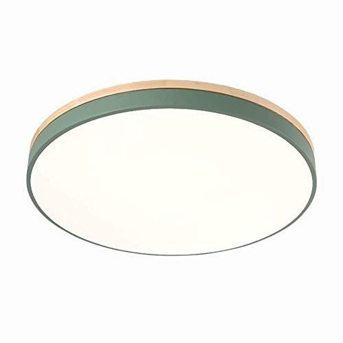 Plafón LED redondo de 40 cm Aron para salones de diseño nórdico 2