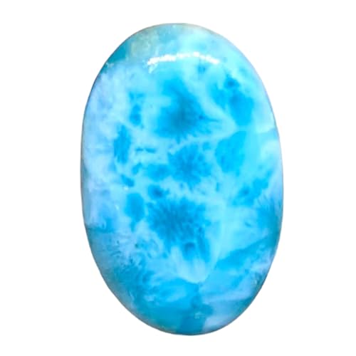 Larimar cabochon naturel pour créer un pendentif bohème à porter au quotidien
