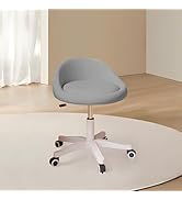 Amazon.co.jp: 幸せな形 デスクチェア オフィスチェア昇降式 イス PU