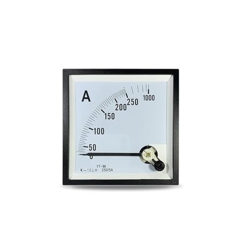 Ampèremètre de surcharge AC 300-5A YT96 cadran de mesure haute précision