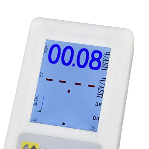 Detector radioativo, testador de raios X alimentado por bateria de fácil leitura para radiação nucle