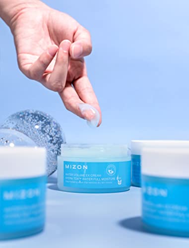 Image of MIZON Water Volume EX Cream, Daily Hydrating Gel Moisturizer for All Skins, Lightweight, Soothing, Brightening, Facial Cream, Korean Skincare, Powerful Moisture Retention Effect (100ML, 3.38 FL OZ)
