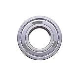 Componentes de lavadora incluyendo rodamientos (6206, 6207) y sellos de agua (45 80 11.5/13), piezas esenciales for el funcionamiento del equipo.