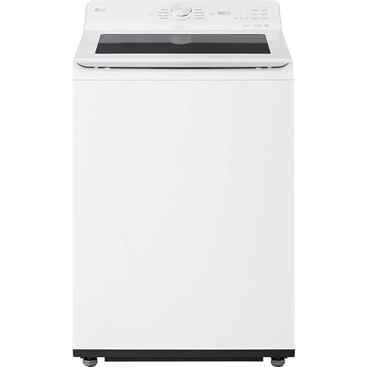 LG 5.0 cu.ft. Smart Top Load Washer in Alpine White with TurboWash, Easy Unload and AI Sensing