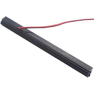 RC Light Bar Roof Lamp Kit 48 Double Row Lights Compatible with Traxxas Slash Rustler Trx4 Axial SCX10 Tamiya D90 Gen8 1/10 RC Crawler (L Shape Universal Brackets)