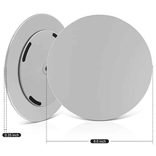 Image of 360 Rotation Monitor Swivel Base Computer Screen Monitor Stand | Flat Panel Turntable Rotating Swivel Base for Mac Laptop Potted Plants, Arts Crafts Display Stand