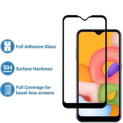 Image of Tempered Glass Anti-Scratch Screen Protector Compatible for (REALME C3)