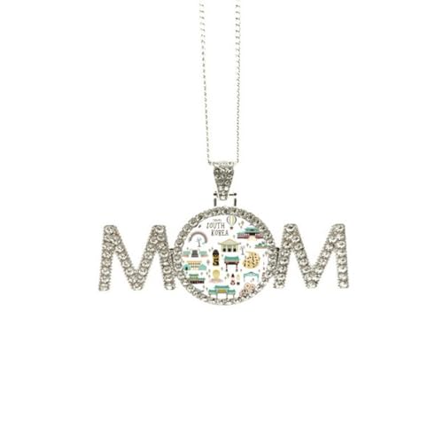 Collier fête des mères à porter au quotidien, cadeau pour mamie