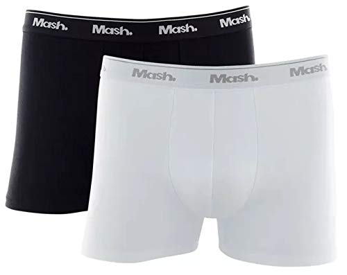 Kit 8 Cuecas Boxer Mash Tamanhos Grandes Algodão Cotton Box Plus Size