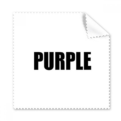 Chiffon de nettoyage violet pour écrans de téléphone et lunettes au quotidien