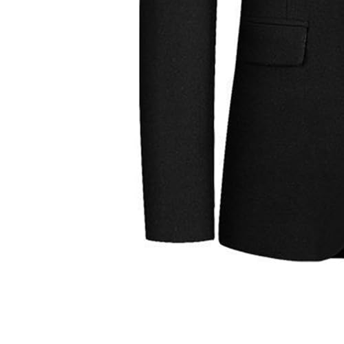 Men Wool Blend Blazer Coat Vintage Casual Work Wear Suit Coats Two Button Tuxedo Prom Dinner4