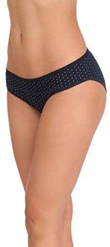 Image of Eve's Beauty Women's Polka Dot Cotton Bikini Panties - Pack of 3