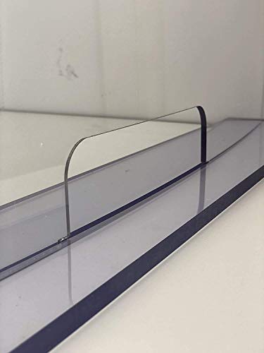 Elegant & Professional Sneeze Guard Shield, Most Effective, Grocery Checkout Counter, Various Sizes (48 inches Wide X 18 inches Tall)