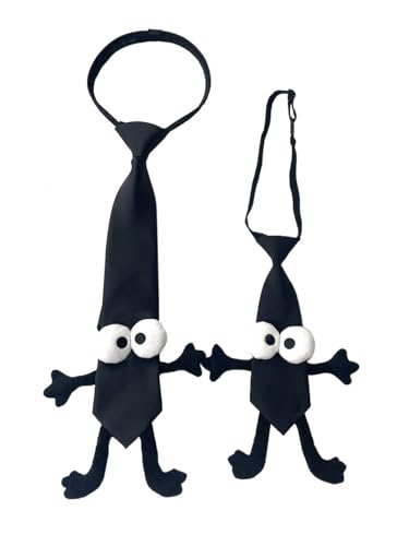 Original Cute Pre-tied Necktie for Boys Girls Men Women Adjustable Tie for Children Kids Teenagers Adults Unisex