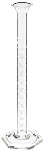 Cylindre gradué Pyrex Corning avec bec verseur de 24 ml pour mesures de laboratoire