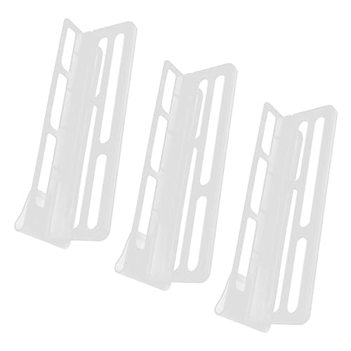 HOMSFOU Separador de refrigerador, 3 piezas, multifuncional, tablero de partición de alimentos para cocina, nevera, organización, separador compacto para un fácil almacenamiento y clasificación
