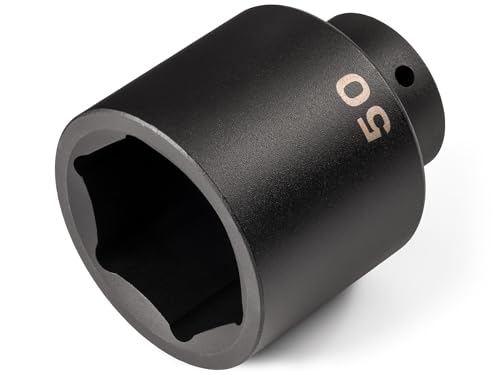 Image of TEKTON 1 /2 Inch Drive x 50 mm Deep 6-Point Impact Socket | SID23150