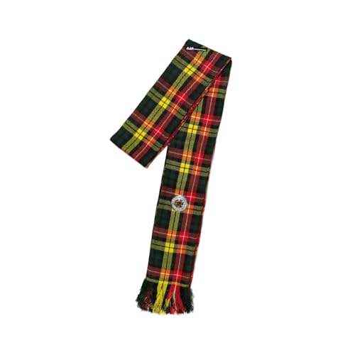 Image of AAR Womens Tartan Clan Sashes Ladies Brooch Scottish Highland - 90 x 10.5 Inches