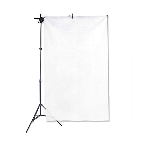 Selens 1x1,7M Diffusor Stoff Nylon Seide Weiß Diffusion Nahtloser Lichtmodifikator für Fotografie Beleuchtung, Softbox und Lichtzelte