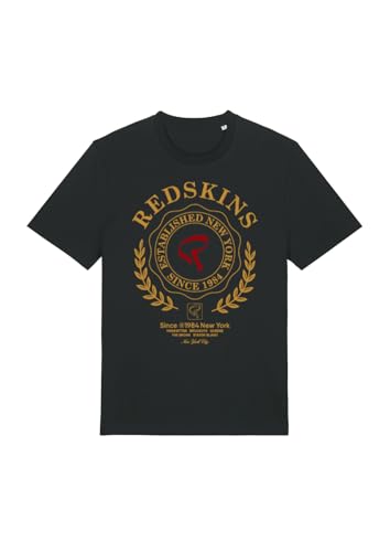 Tee Shirt Redskins Enfant Noir 16 Ans Decontracte