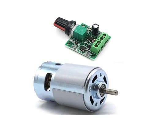 SP Electron DC Motor RS-775 12v High Torque High Power Low Noise Double Ball Bearing 12000RPM With 1.8V 3V 5V 6V 12V 2Amp PWM Motor Speed Controller Low Voltage Motor Speed Controller (B0CZ17XYR6) Amazon Price History, Amazon Price Tracker