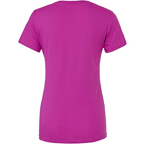 Bella Ladies/Womens The Favorite Tee Short Sleeve T-Shirt (L) (Dark Heather) #TOP1