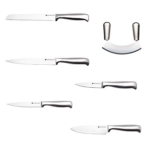MasterClass Bread Knife, Deluxe Stainless Steel, Durable Serrated Bread Knife 20cm (8"), Hanging Display Pack, Silver - Image 6