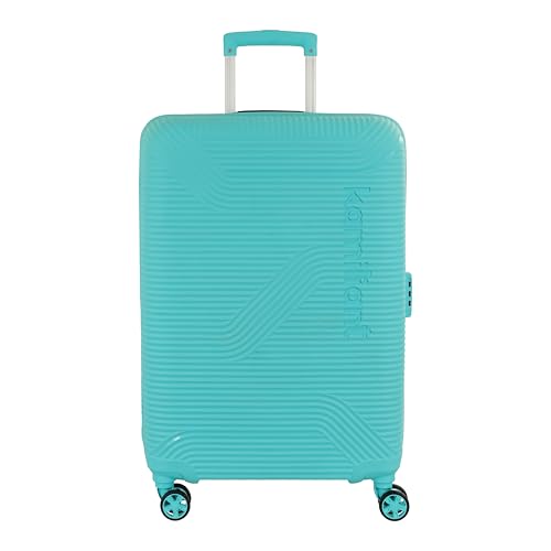 Image of Kamiliant 3PC KAM Double 8 Spinner Wheels Hard Shell Suitcase Nexus DW Set Aqua BLU, Small, Medium and Large, 79 cm